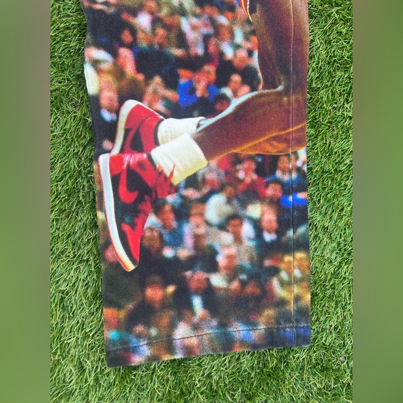 HF0045-010 | Men’s Air Jordan Printed Twill Pants | Dunk Contest | Relaxed - Picture 9 of 13
